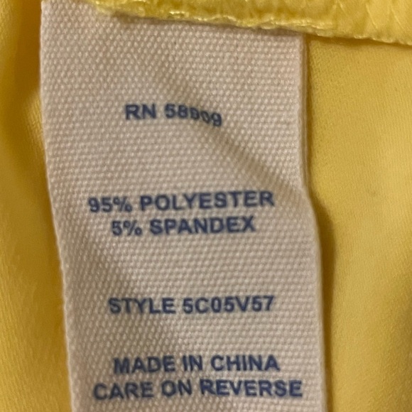 Chelsea & Violet Yellow Scalloped Fringe Bodycon Dress , size XS - Picture 5 of 9